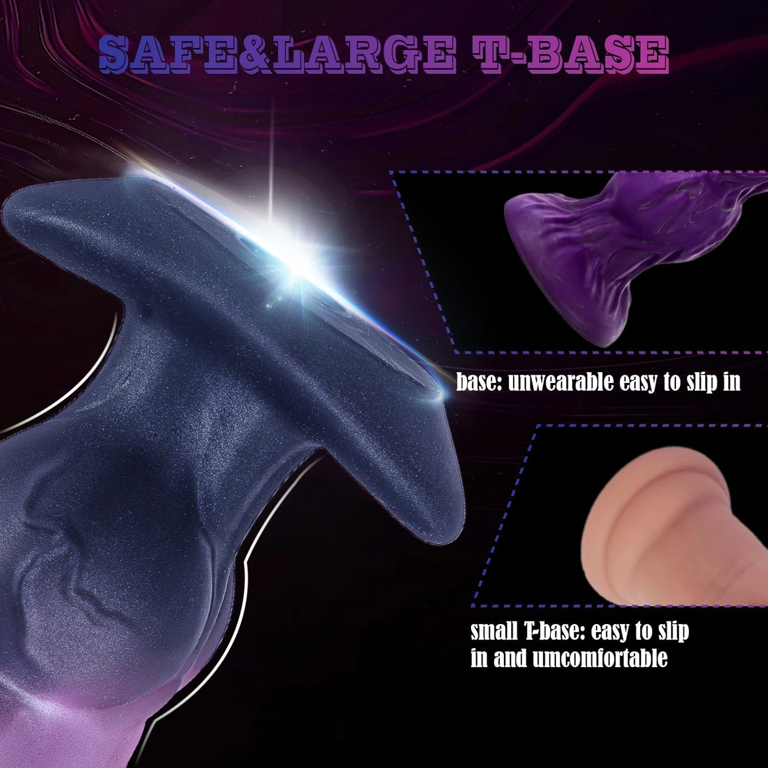 Fancy Multicolor Inflatable Butt Plug Anal Masturbator Male Prostate Massager Female Clitoral Massager Dilator Adult Sex Toy 18+ view 5