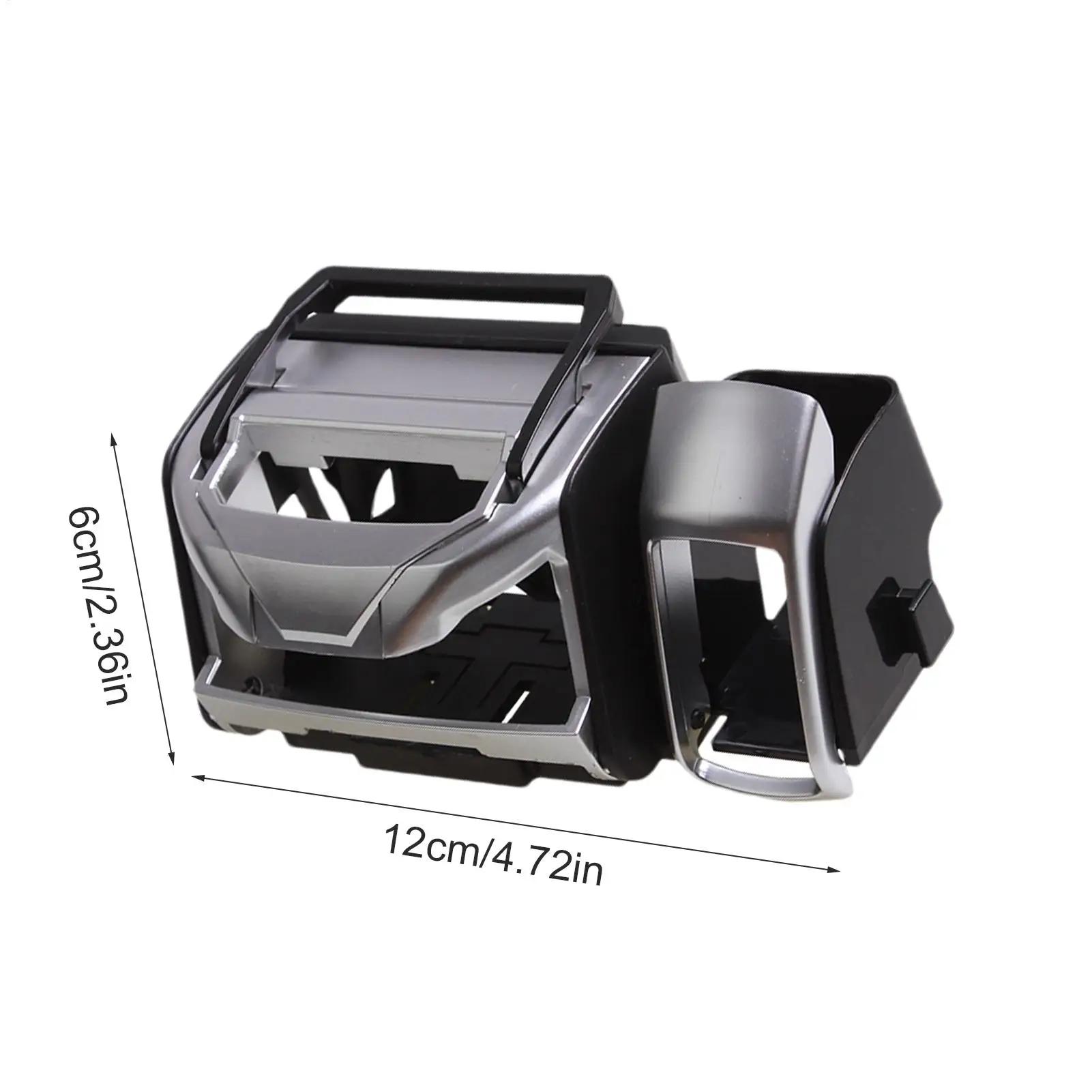 حامل أكواب السيارة لتنفيس الهواء، حامل أكواب متعدد الوظائف قابل للتعديل، حامل مشروبات سهل الاستخدام، منظم زجاجة مقاومة للاهتراء