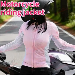 Motowolf Women Motorcycle Jacket Summer Biker Body Armor CE Certified Street Riding Jacket Elastic Motorcyclist Clothing Female