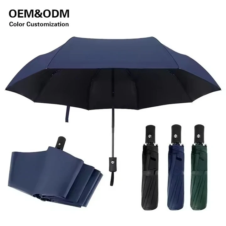 Wholesale Custom 30% Off Automatic UV Parasol with Logo Compact Travel Rainproof Sunscreen Windproof Waterproof Paraguay