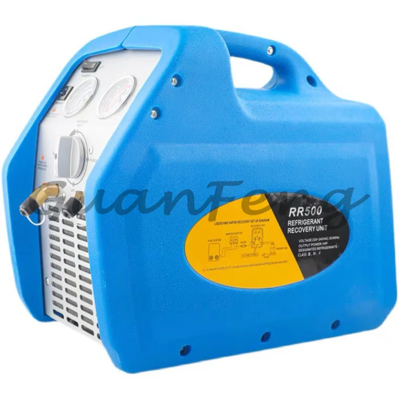 Dual‑Cylinder Automatic Refrigerant Recovery Machine, Refrigerant Pump‑Out Unit for Air Conditioner Refrigerator Service