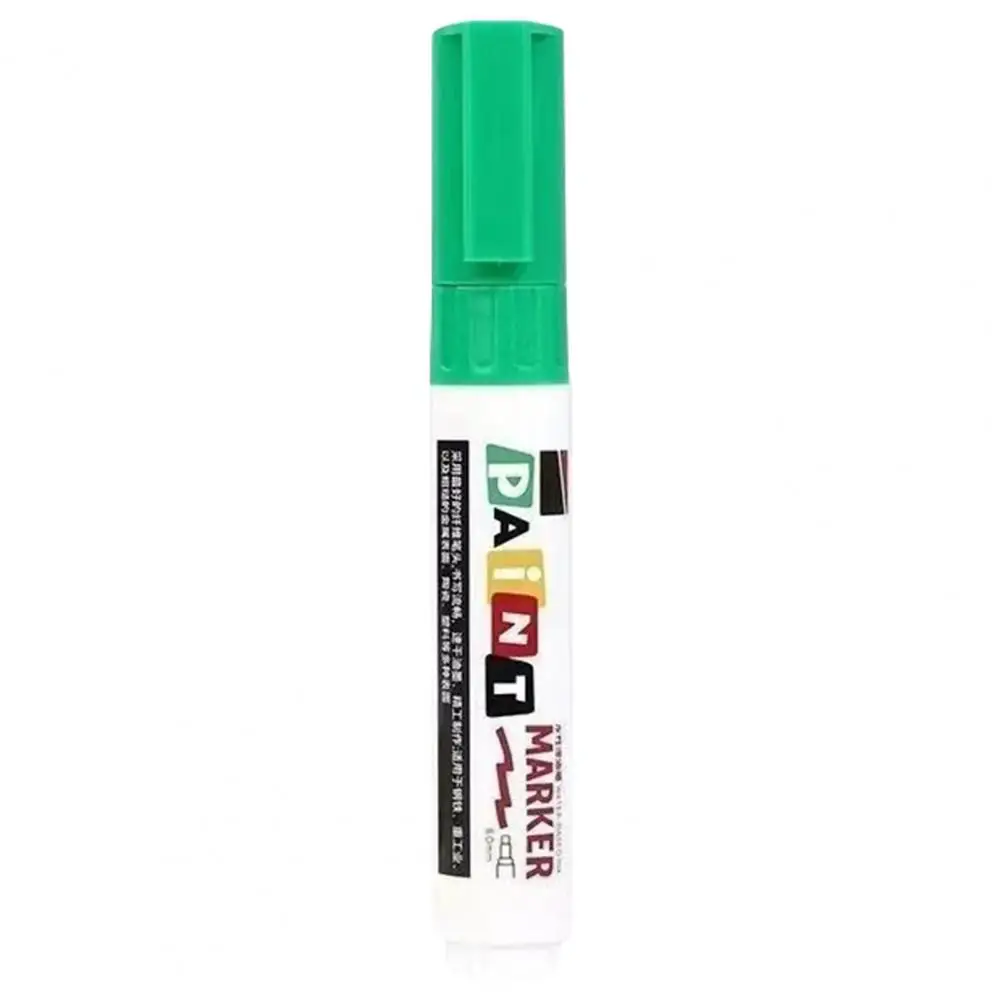 Marking Pens Permanent Paint Markers 12 Colors Oil-based Paint Markers Dual Tip Acrylic Permanent Pens Waterproof for Metal