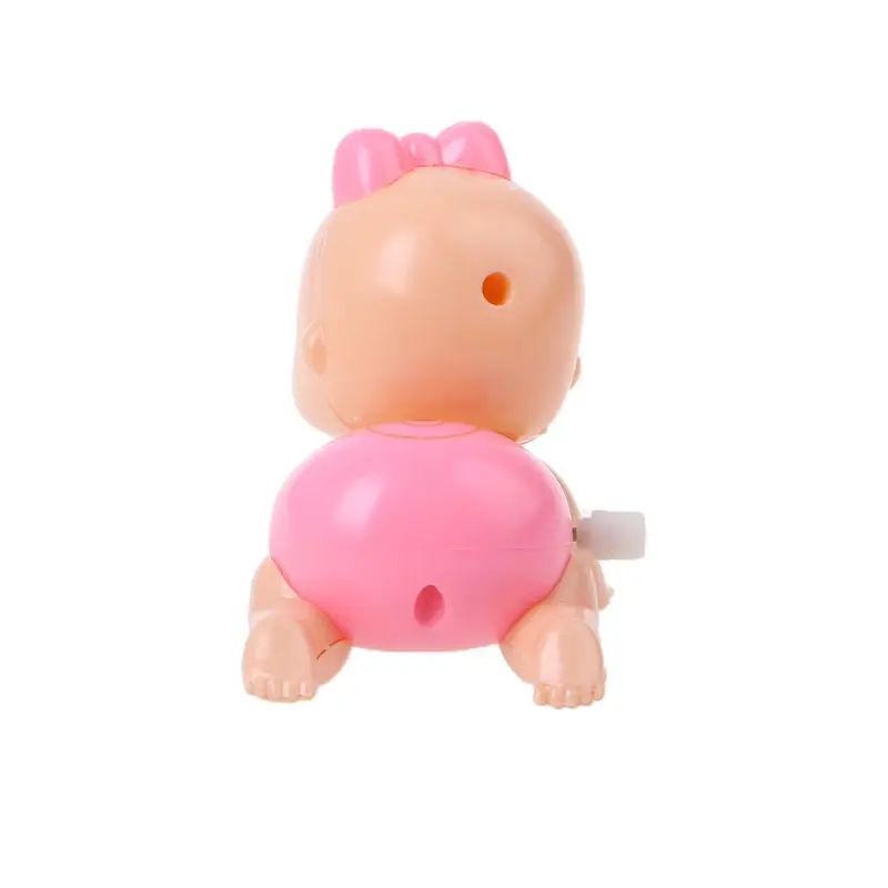 1pc Boy Girl Crawling Crawl Clockwork per bambola giocattolo a carica per festa dei bambini