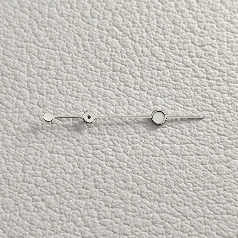 Manecillas de reloj adecuadas para NH 35 NH 36, segunda mano, luminosas, verdes, 13mm, accesorios para relojes, piezas de humidificación para relojes de pulsera