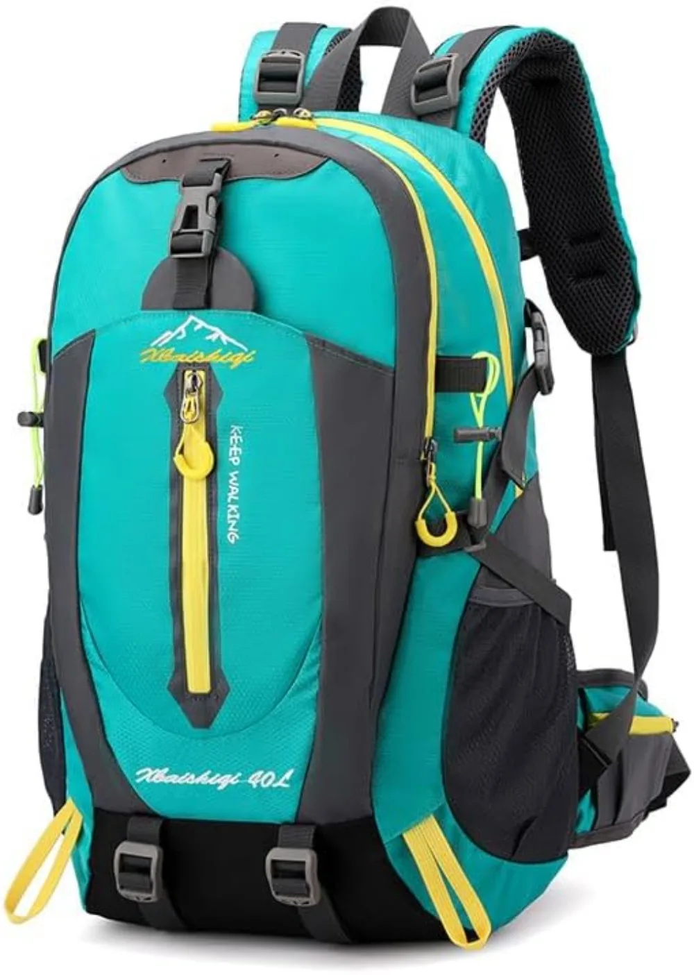

40L Lightweight Hiking Backpack: Water Resistant Daypack for Men & Women. Outdoor Camping Travel Rucksack. Portable Sport Pack