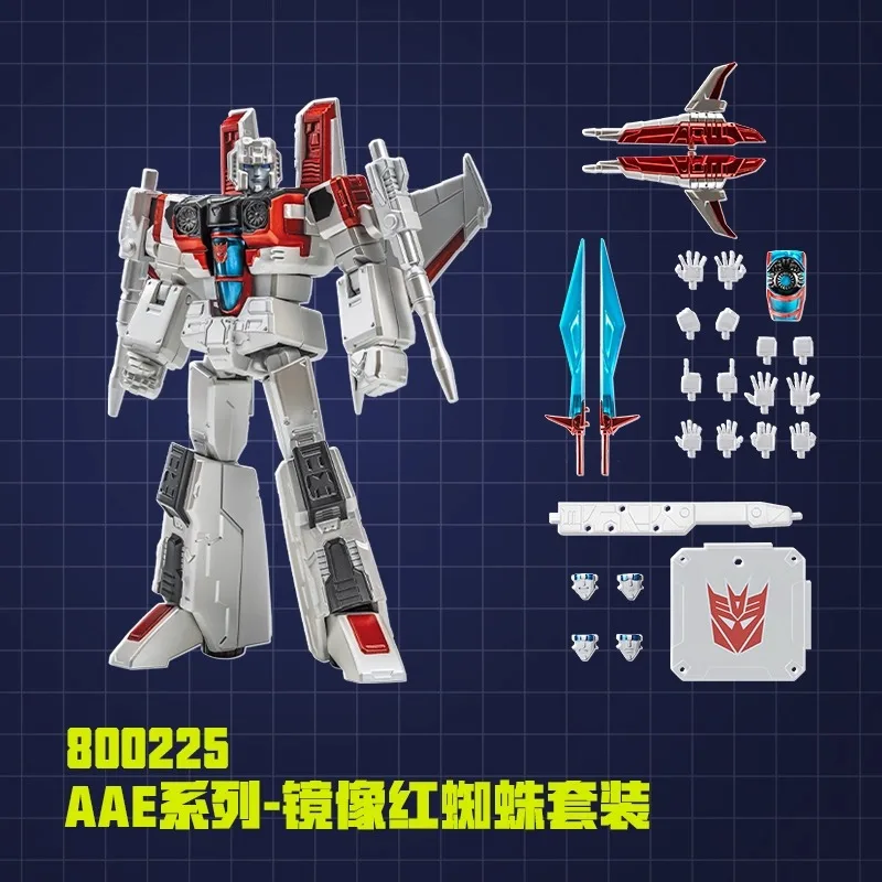 محولات Auldey AAE G1 Versionn De Espejo Clásico Megatron & Starscream Optimus Prime Conjunto De Modelos Souper Articulados #5