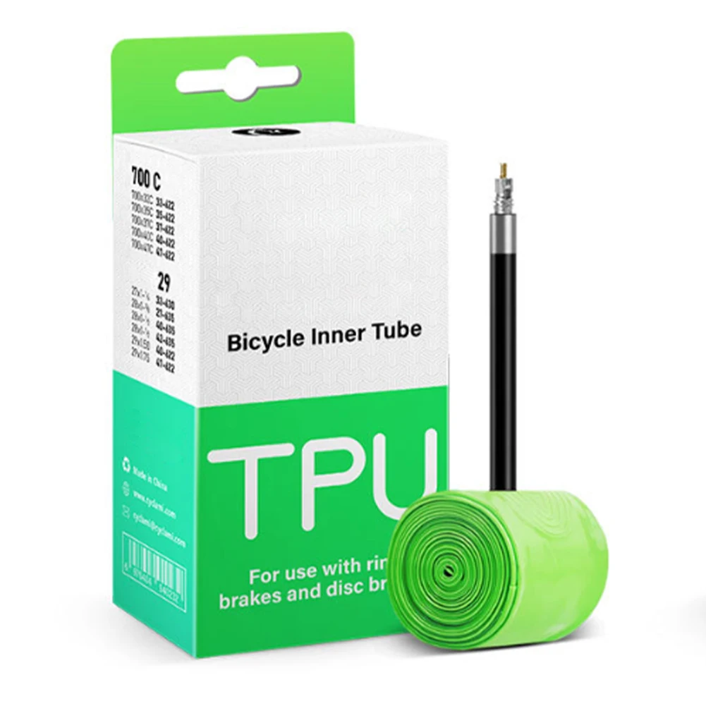 

Presta Valve Tube 700C Bike Tube Reinforced Seal Secure Nozzle Connection Stable Tyre Pressure Compact Folding For Mountain Bike