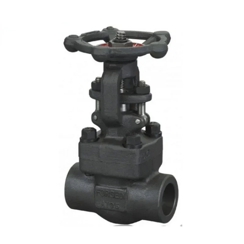 

valve thread ends Forge Steel Rising Stem gate valve factory A105N Forged Steel solid wedge SW NPT 2 800lbs Gate Valve