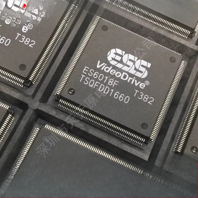 1PCS ES6018F  ES6018 QFP  Vibratto DVD Processor