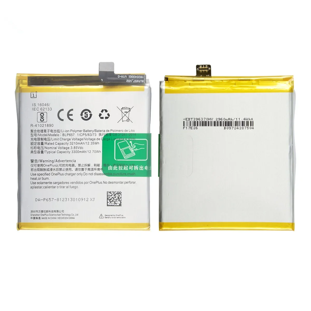 100% oryginalny BLP657 3300mAh wymienna bateria do OnePlus 6 A6001 najnowsza baterie do telefonu produkcyjna + narzędzia