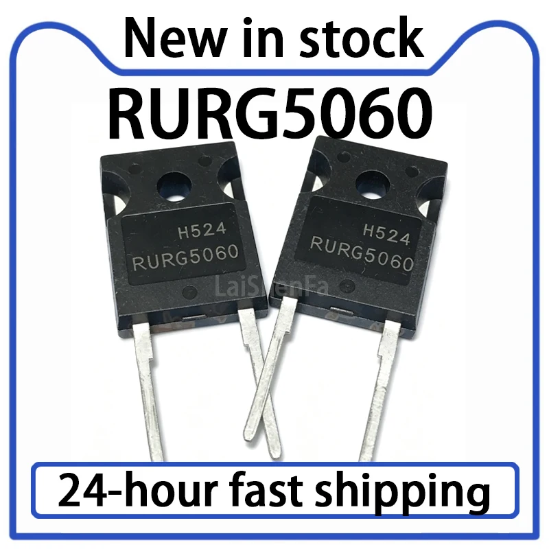 10PCS New RURG5060 TO-247 600V/50A Diode