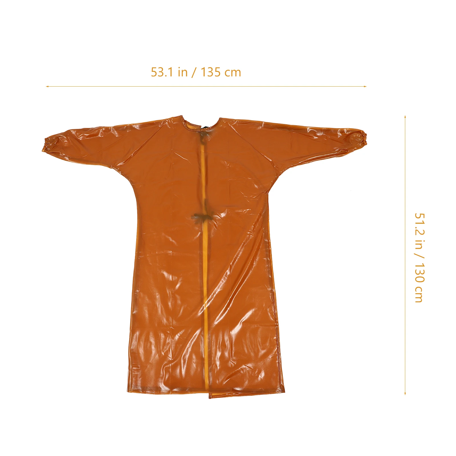 

Professional Waterproof Workwear Black Smock Splash-Proof Overalls for Stone Factory Slaughterhouse Farm PVC Oil Resistant