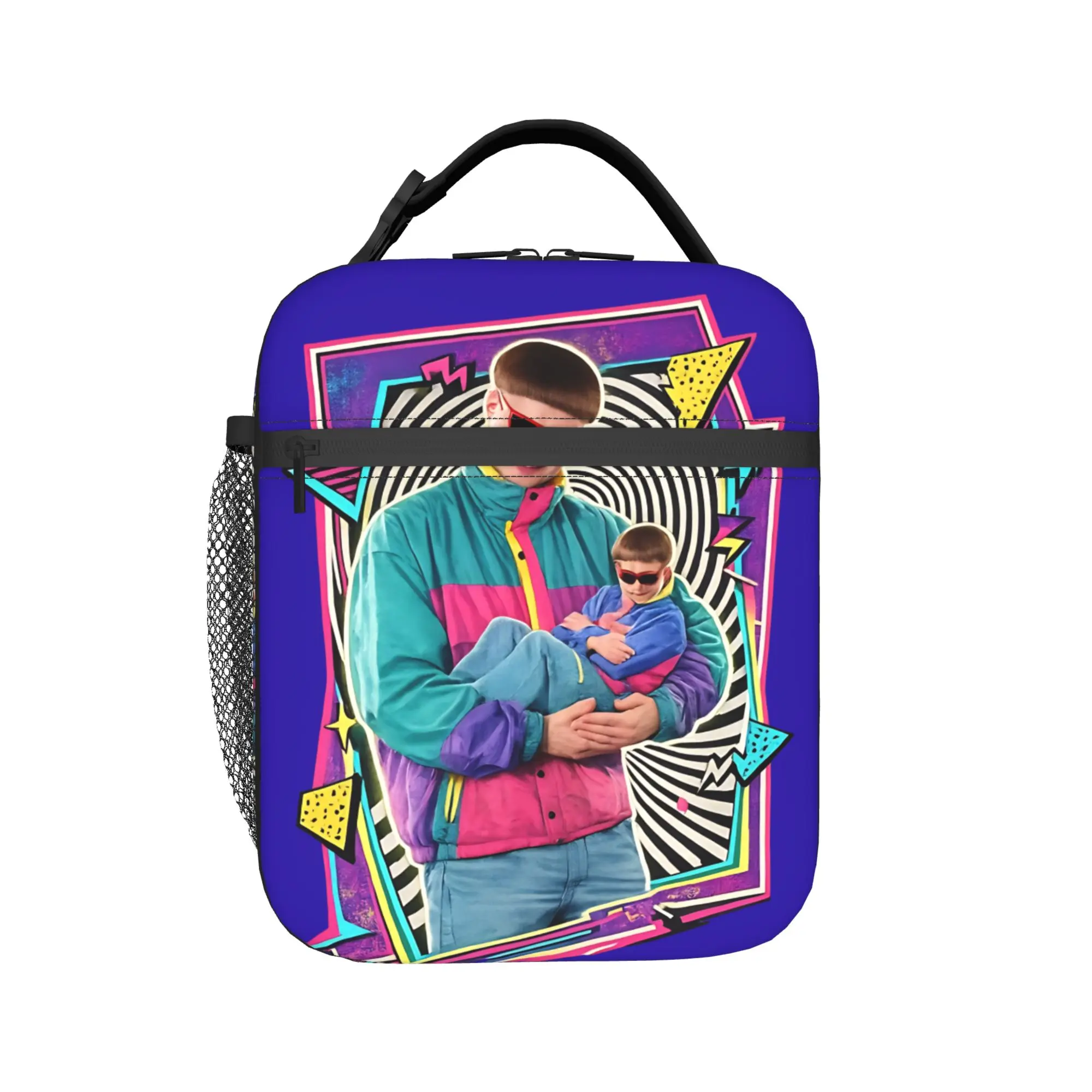 Olivers Trees Rapper Insulated Lunch Bags Thermal Bag Reusable,Lunch Container  Portable Tote Lunch Box Food Storage Bag