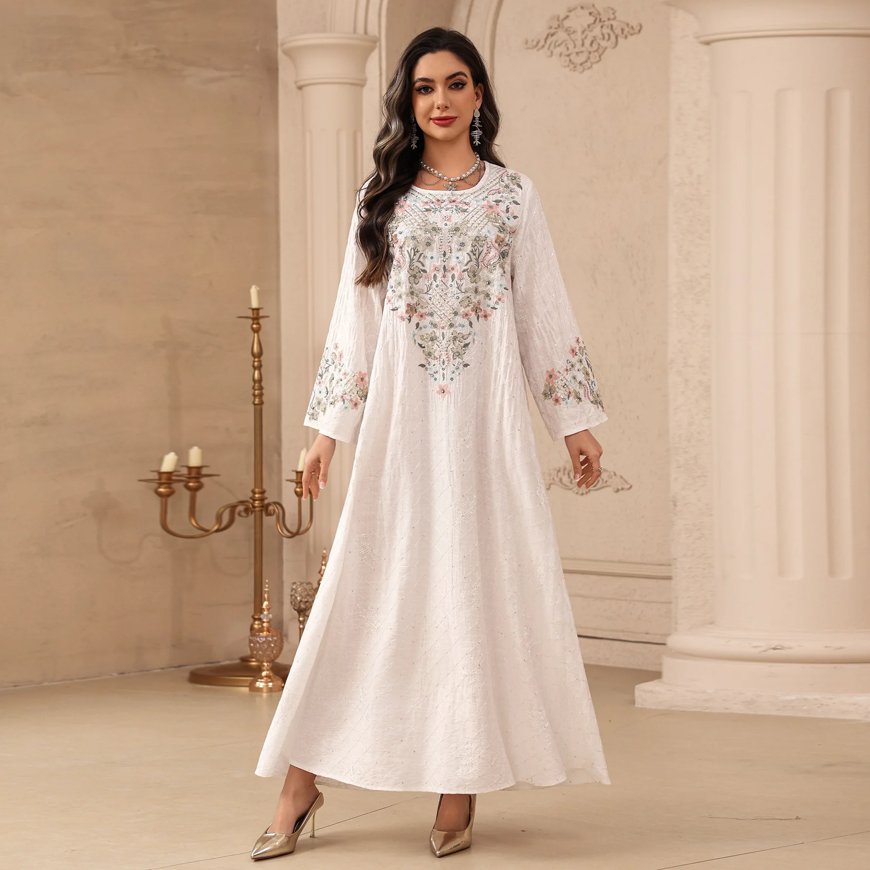 Sukienki damskie na Eid Abaja  – Embroidery Arabic recenzja i cena