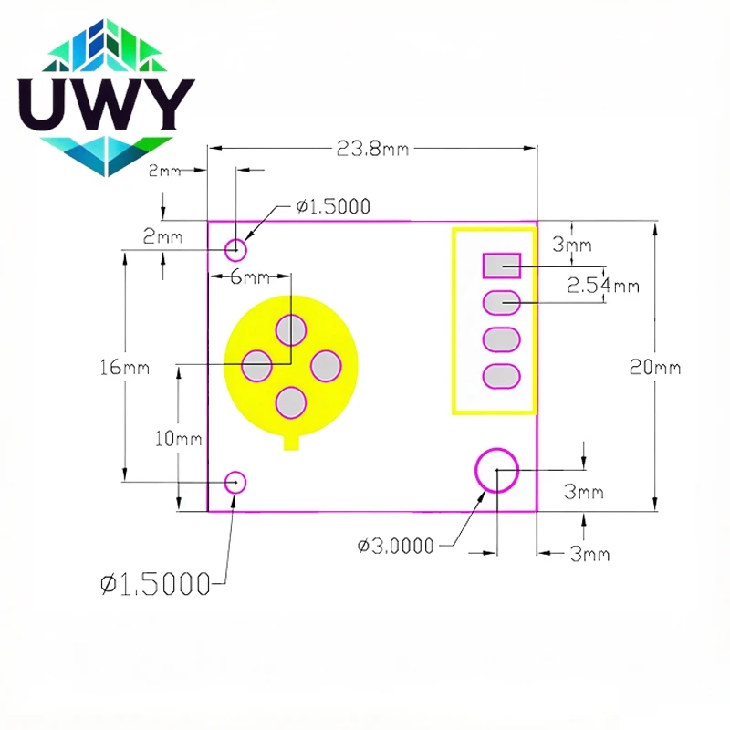 Simulated CO2 Detection Module Carbon Dioxide Gas Sensor Module Digital Serial Signal Output For Arduino