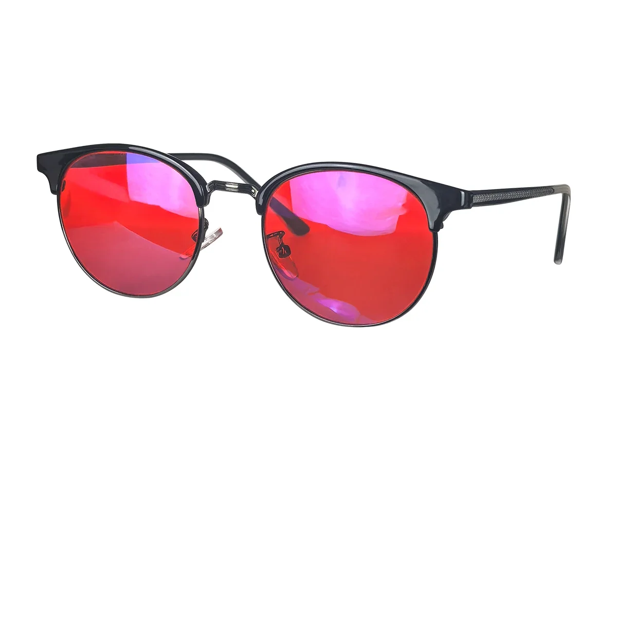 SHINU Orange Brille Damen Anti-Blaulicht-Brille Rote Gläser zum besseren Schlaf Klassische Nachtsicht-Blaulicht-blockierende Brille – Detail 12