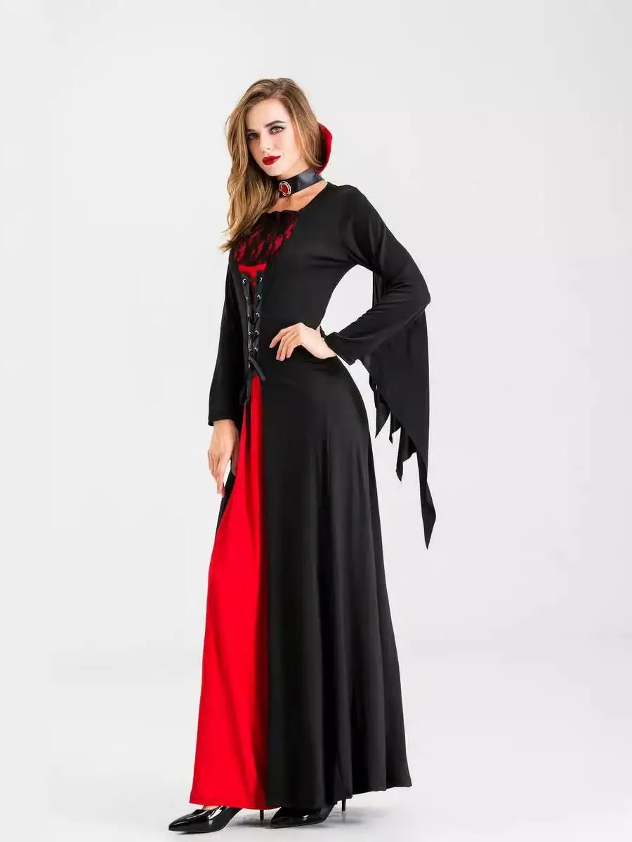 أزياء تنكرية للهالوين: شيطان، مصاص دماء، عروس شبحية، إله الموت، ساحر، ملابس ألعاب القصور القديمة، أزياء مسرحية تقليدية عرقية ... #1