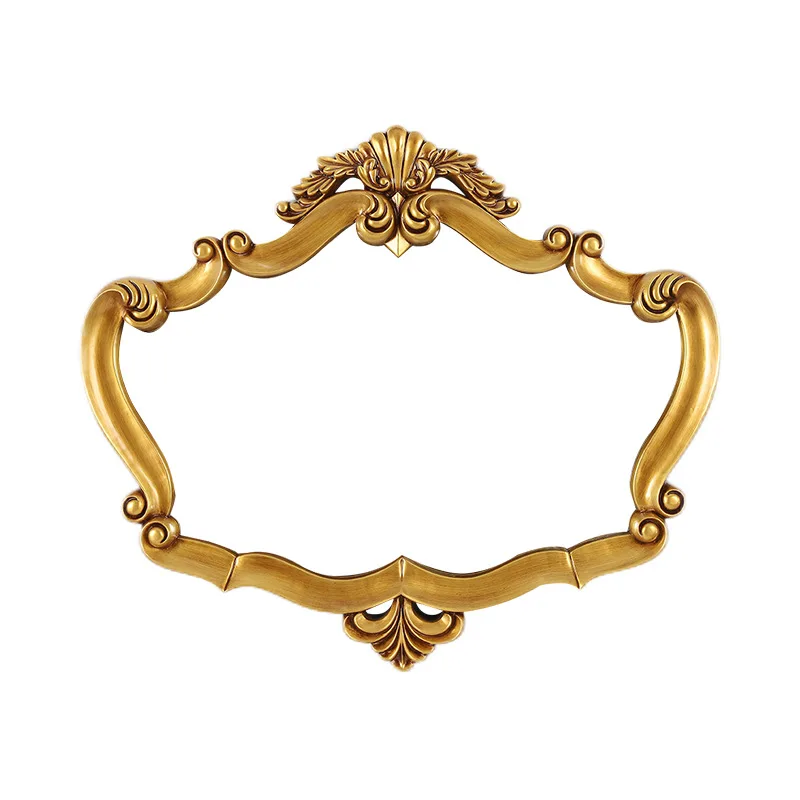 

European bathroom mirror living room wall hanging porch decoration home makeup