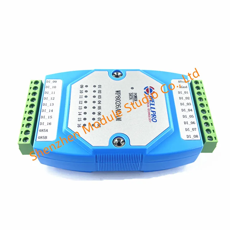 16 Digital input module Switch module Isolated 16-channel DI MODBUS communication WP8026ADAM