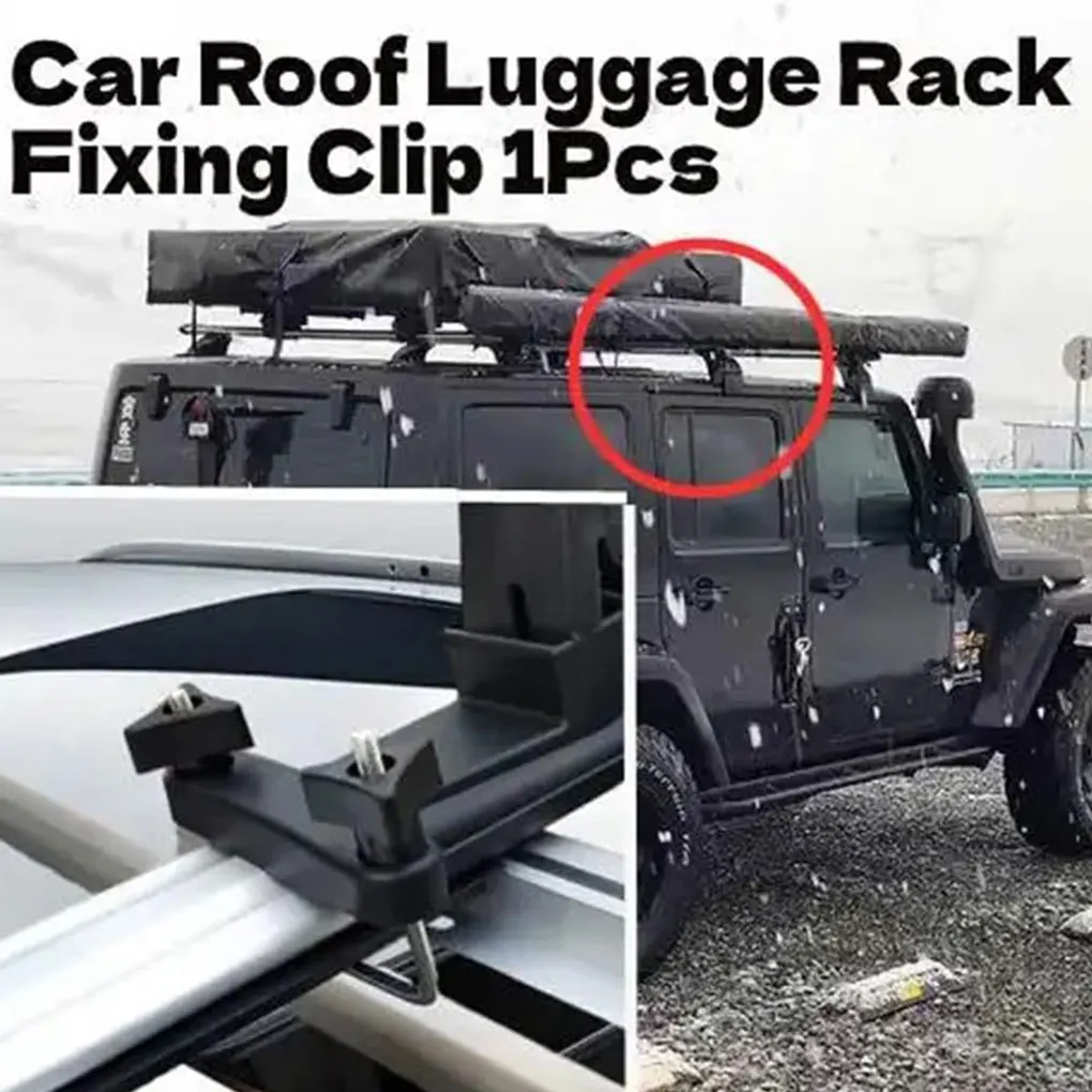6cm/8cmCar Roof Mounting Rack Sturdy U Bolts Roof Rack Clamps Roof Rack Clamp For Convenient Installation Roof Box Car Van