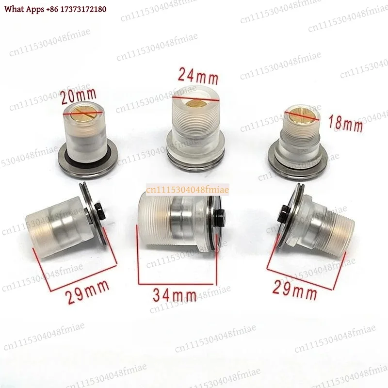 EDM Wire Cut Guide Wheel Pulley Roller 227 OD20L29mm 2434mm Assembly Plastic Seat for WEDM Machine Hardware Accessories