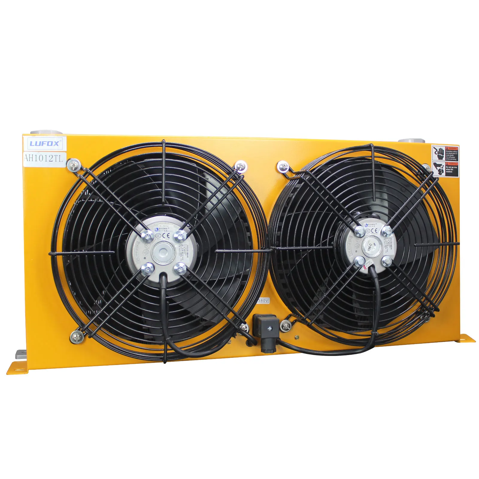 AH1012TL-CA 200L/min Flow Radiator Oil Cooling Heat Exchanger Radiator Oil Cooler Plate Pin Heat Exchanger Hydraulics
