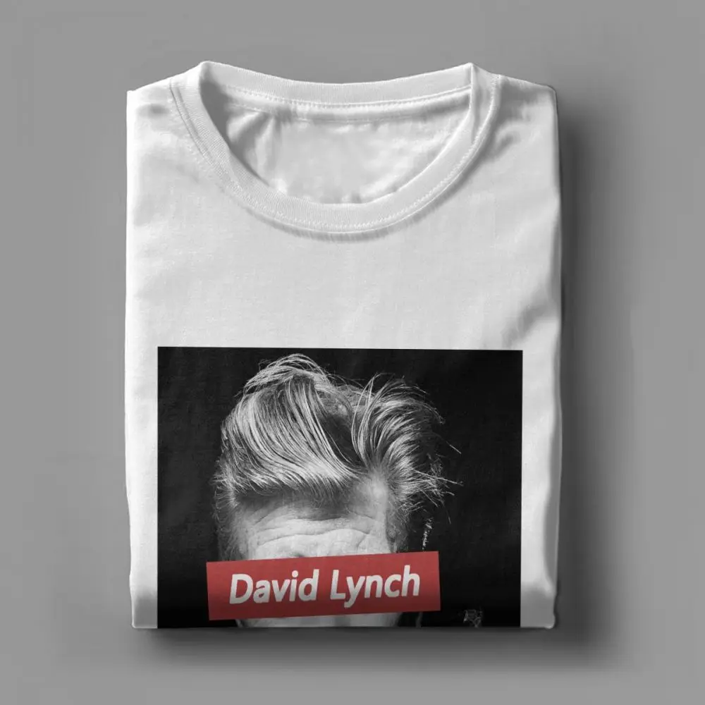 David Lynch Tshirt 80s Men\'s T Shirts Newest Twin Peaks Cotton Short Sleeve Tee Shirt Movie Tops Plus Size Birthday Gift T-Shirt