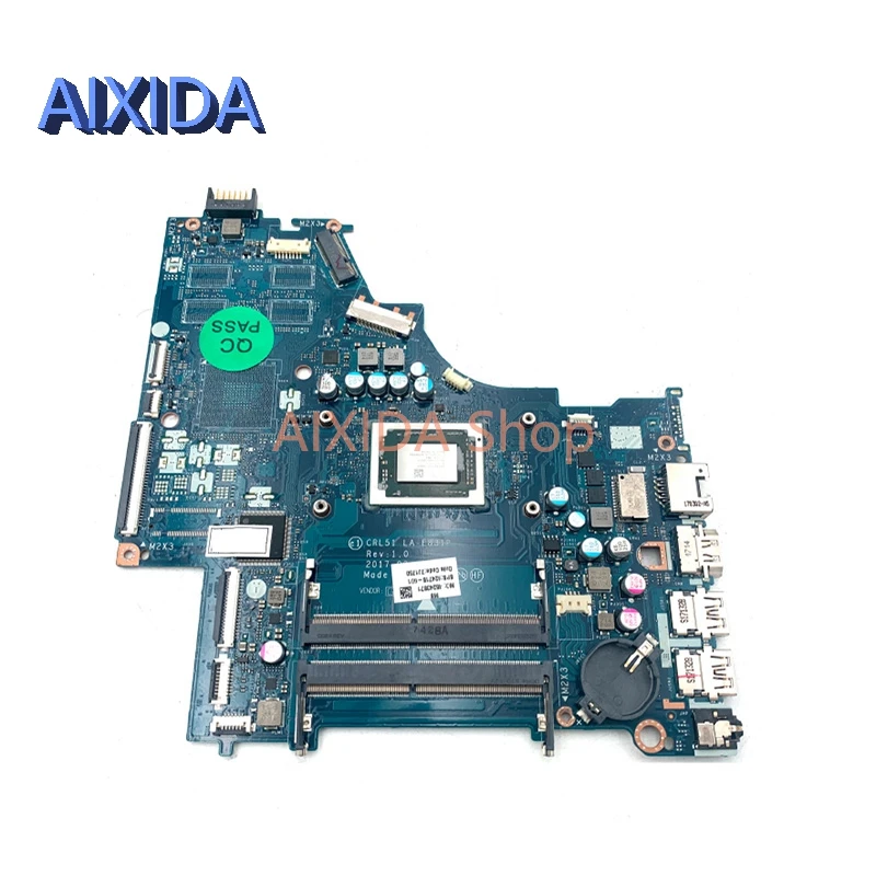 AIXIDA CTL51 53 LA-E831P 924718-601 924718-501 924718-001 For HP 15-BW 15Z-BW 15-BW033WM Laptop motherboard A10-9620P CPU DDR4