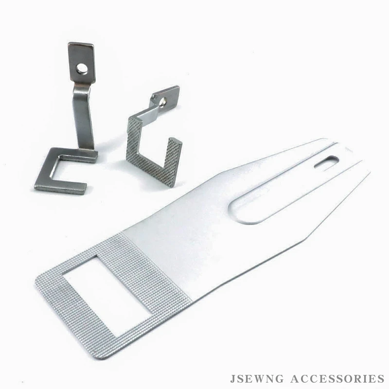 Imagem -04 - Alimentação Placa e Trabalho Braçadeira pé Kit Bartacking Peças de Máquinas de Costura Fit Juki Lk1850 Lk-1900 Lk-1900a 40 mm x 20 mm