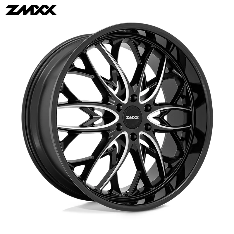 ZMXX  Car Rims 20 Inch for Audi,Benz,Lexus, PCD 5x114.3 5x120 18 19 20 21 22 23 26 Inch Aluminium  Forged Wheels Alloy Rims