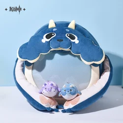 Game Genshin Impact Blubberbeast Backpack MiHoYo Official Genuine Plush Beast Cute Theme Impression Series Cosplay Prop Gift
