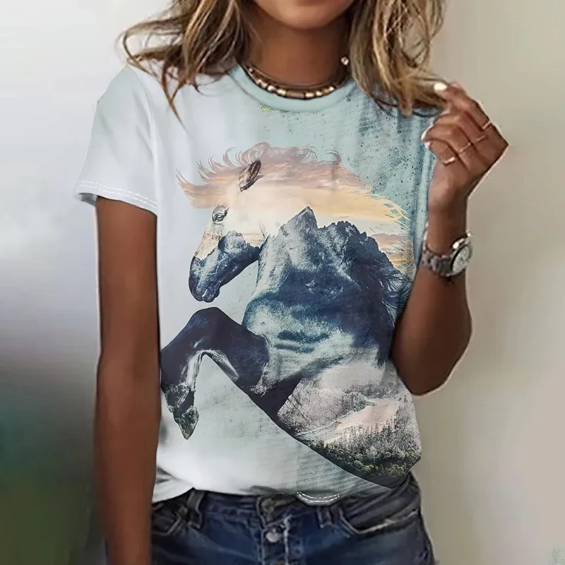 

Женские футболки с милым мультяшным животным и 3D принтом Kawaii, футболка с рисунком собаки и кошки, мужские повседневные топы с короткими рукавами и круглым вырезом, детская одежда