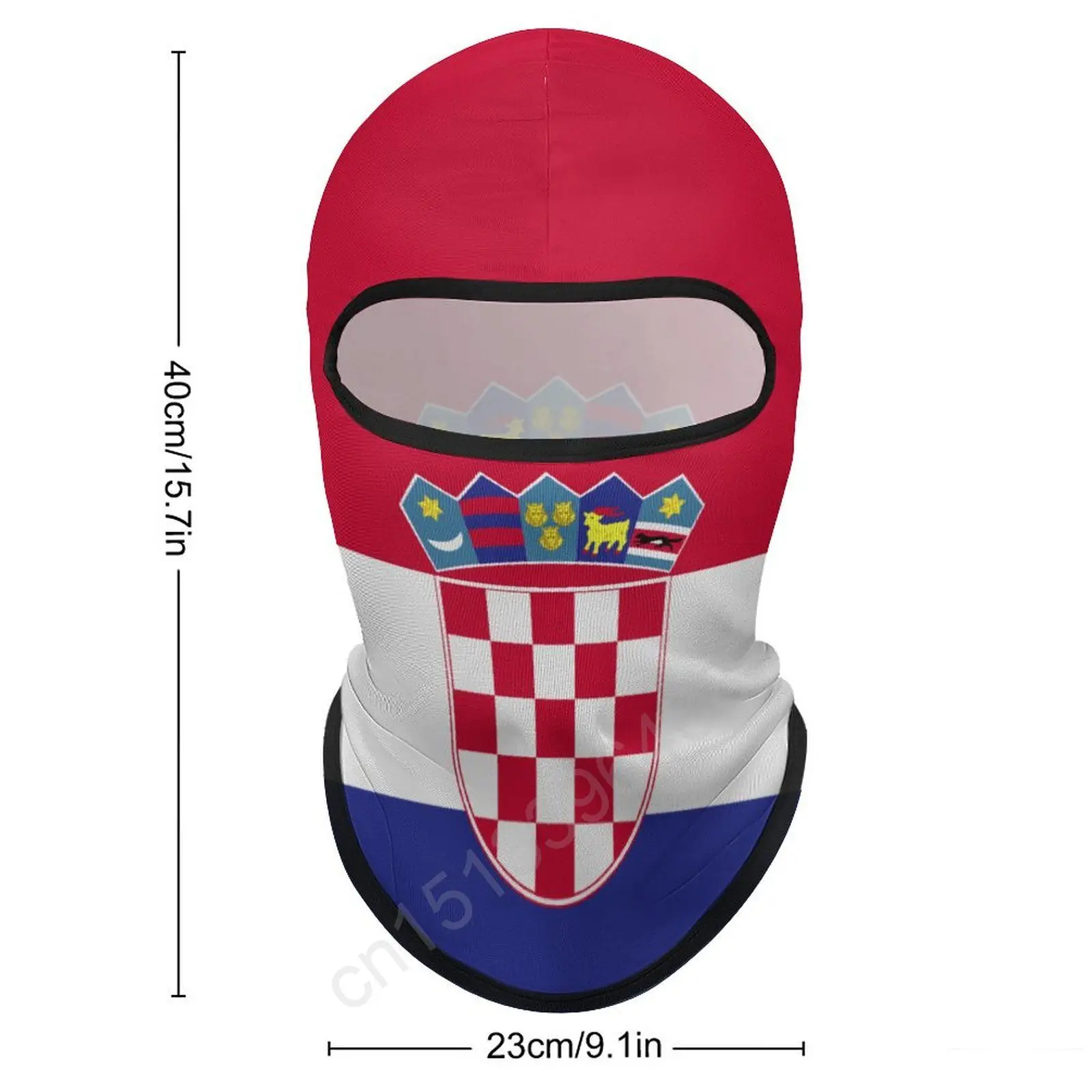 Croatia Cycling Cap Quick Dry Headband Head Scarf Running Hat Bandana Ciclismo Wind Sunscreen Dustproof CS Masked Hood Caps