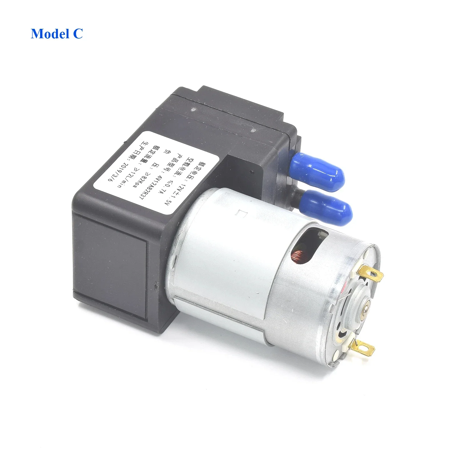 Micro 555 Zuiger Vacuüm Luchtpomp Dc 12V/ 24V Grote Stroom Kleine Scherm Separator Vacuümpomp Stimulator Negatieve Druk Pompen