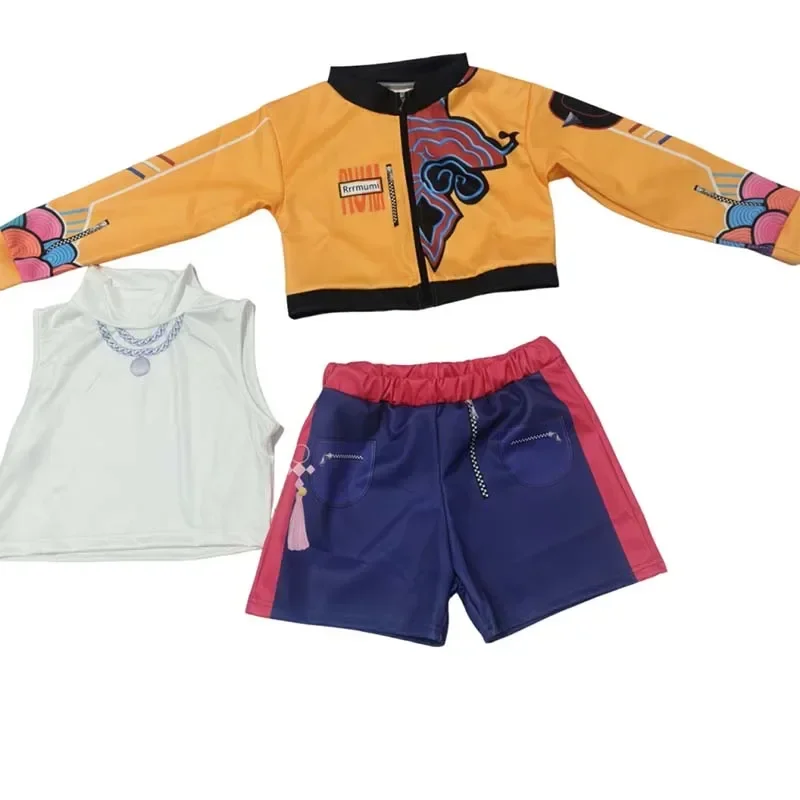 Film K-Pop Mira Rumi Zoey Demon Hunters Costume Cosplay per ragazza Halloween Stage Modello stampato in 3D Abiti per giochi di ruolo