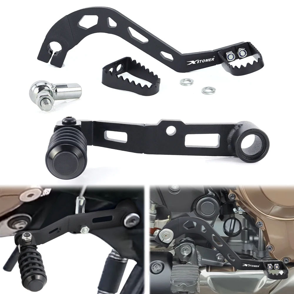 

Motorcycle Folding Gear Shifter Shift Lever Brake Pedal For HONDA CRF 1000L Africa Twin 2018-2019 CRF1100L Africa Twin 2020-2022