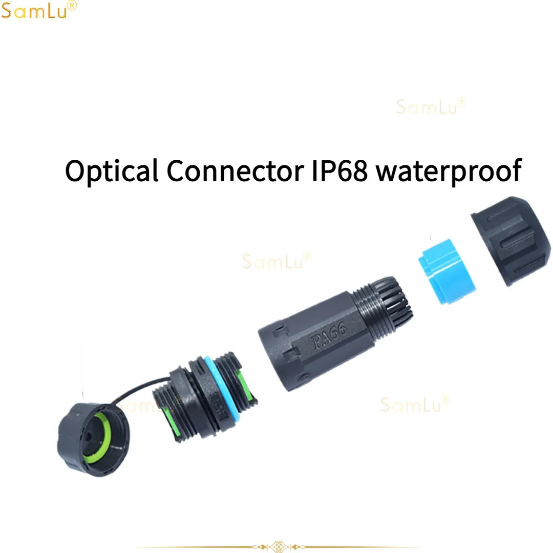 

SC Single-Mode Optical Connector IP68 waterproof FTTH Tool Cold Connector Panel Mount Tool SC UPC Fiber Optic Fast Connector