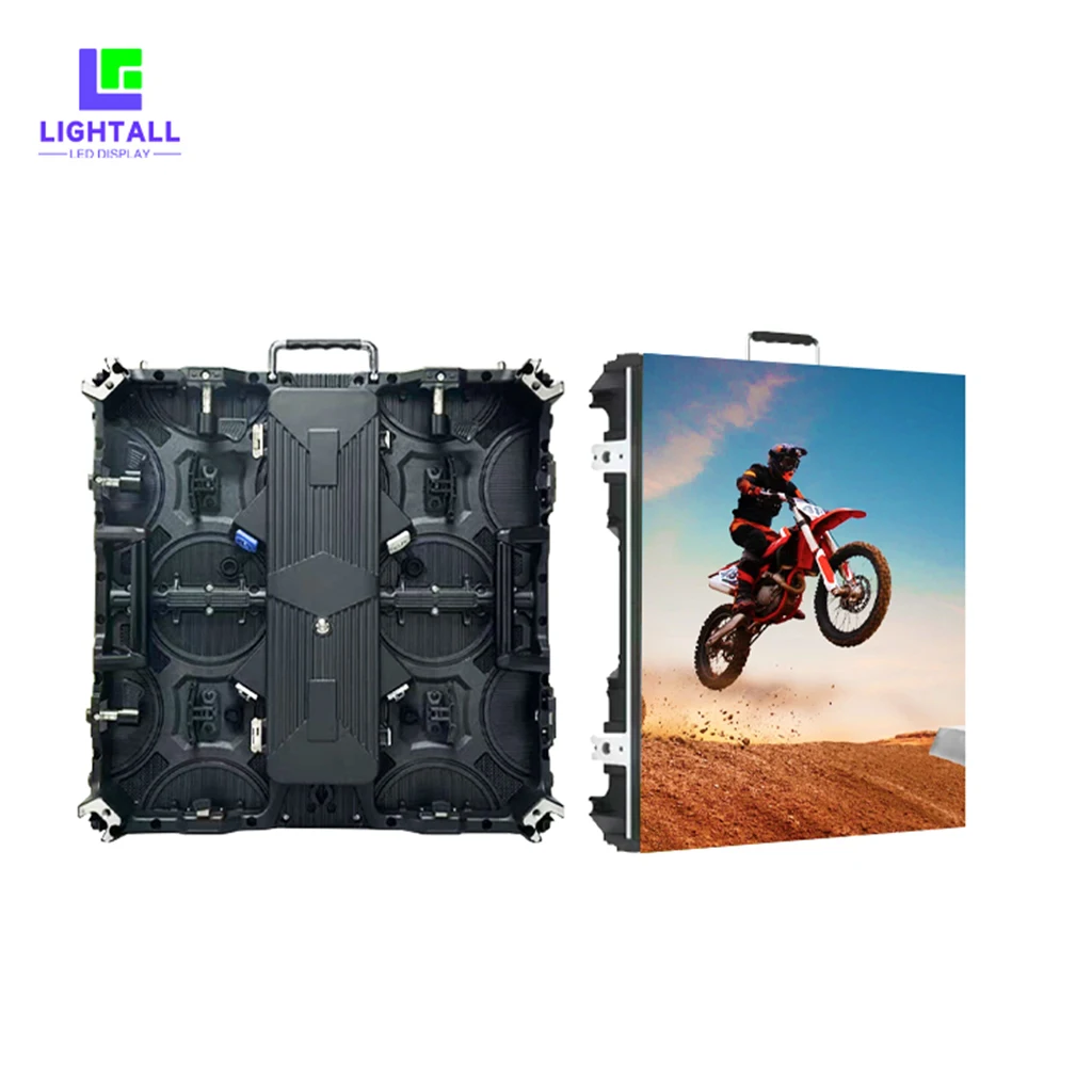 Movable Rental LED Video Wall P2.976 500x500mm For Stage Events Wedding And Exhibition