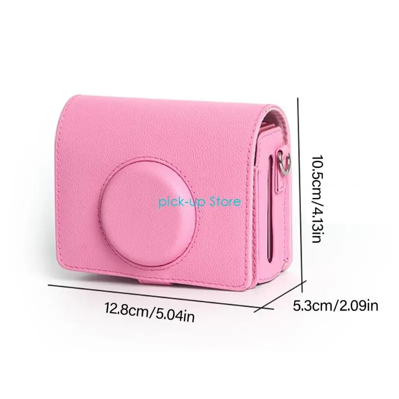 حقيبة كروس من البولي يوريثان مقاومة للماء متينة لغطاء كاميرا MiniEVO وبطانة ناعمة مضادة للخدش للتصوير الفوتوغرافي أثناء السفر