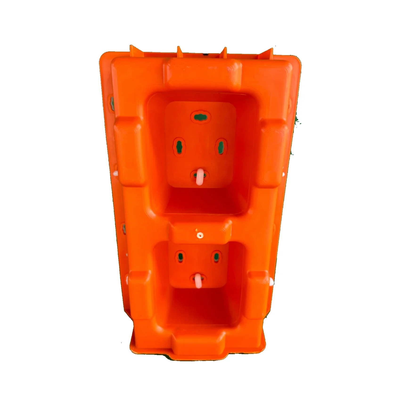 Plastic cement tile mold concrete hollow interlocking blocks wall plastic brick molds