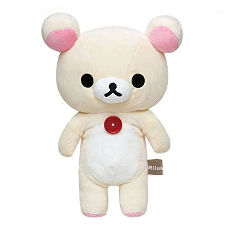 New Cute Rilakkuma Korilakkuma Bear Kids Plush 25CM Girls Boys Stuffed Toys For Children Gifts