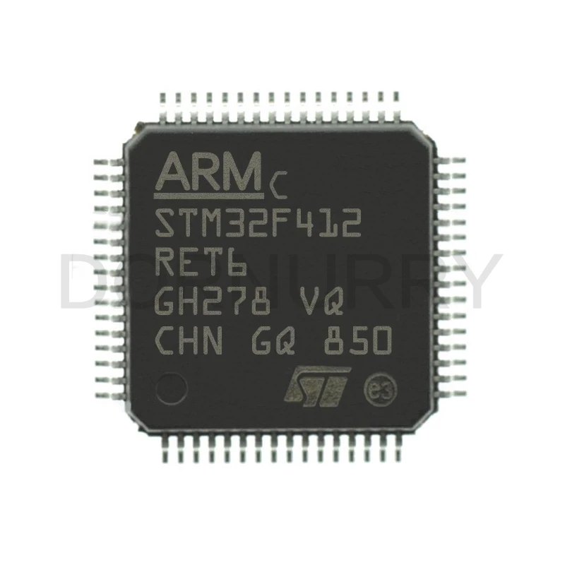 STM32F412RET6 LQFP-64 STM32F412RGT6 LQFP-64 STM32F412VGT6 LQFP-100 STM STM32 STM32F STM32F412 IC MCU DORNURRY