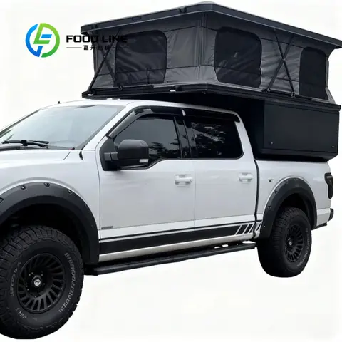Customize Hard Shell Canopy Camper Truck Bed Camping Tent Aluminum Overland Camper for Pickup