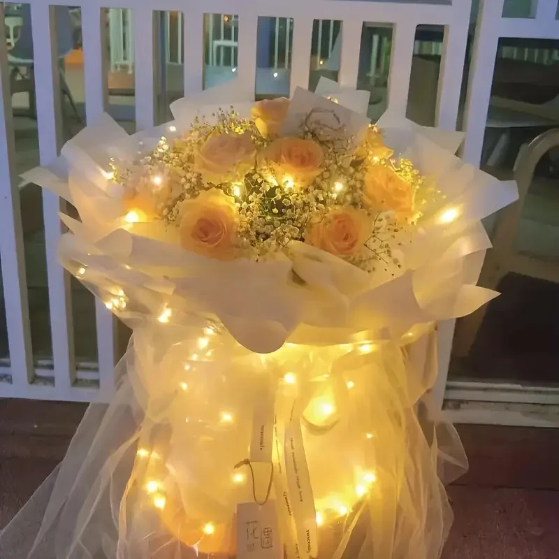 Christmas Garden Decoration Remote Copper Wire Lights Battery Box LED Fairy String 5M-30M IP54 Waterproof 8 Modes Room Lighting