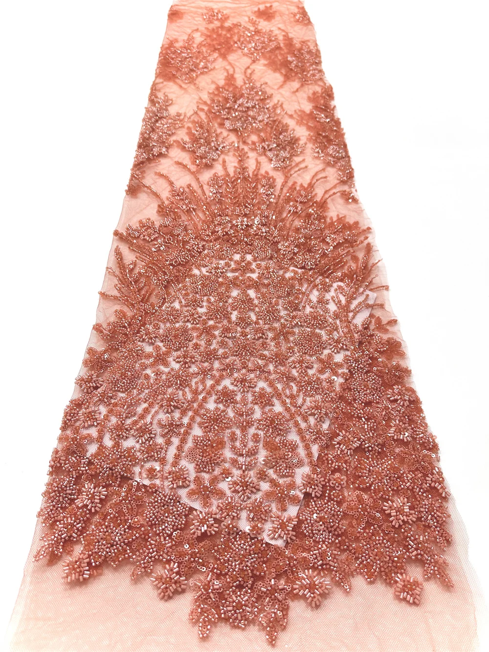 White African Beaded Lace Fabric 2025 High Quality Groom Nigerian Wedding Bridal Sequins Embroidery French For Dresses Sewing