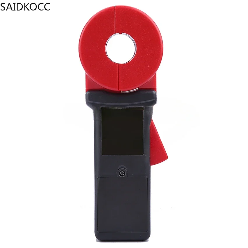 SAIDKOCC ETCR2100A+ / C+ Digital Ground Clamp Earth Resistance Tester 32mm High Precision 200Ω Loop Resistance Measurement Meter