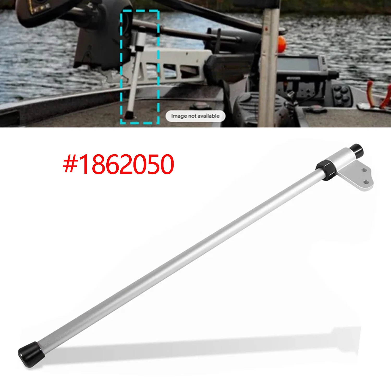 1862050 Boats Stabilizer Kit Compatible with Ultrex, Fortrex, Riptide SF Bow Mount Trolling Motor