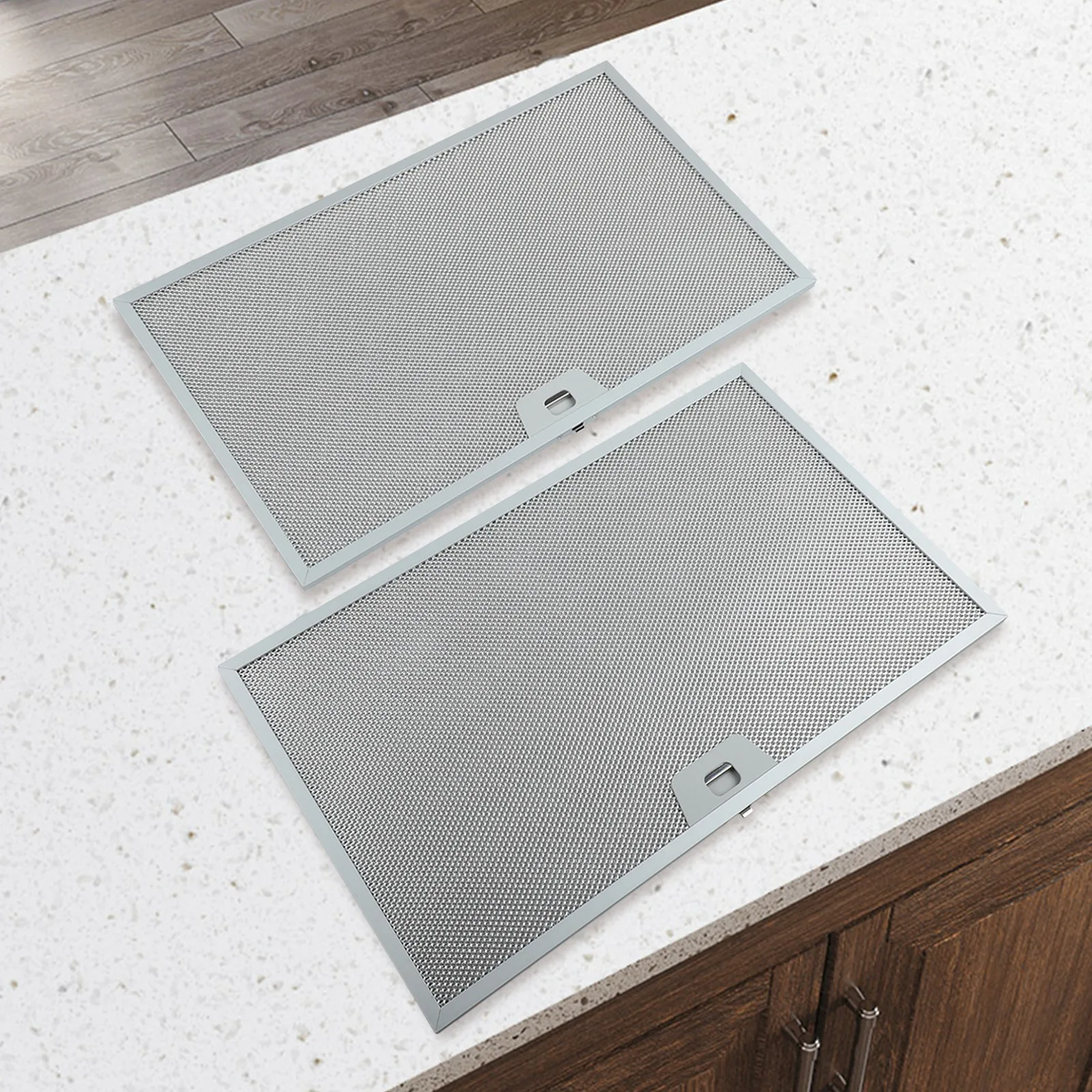 2PCS Silver Metal Mesh Extract - Commercial Kitchen Grease Trap ulasan dan harga