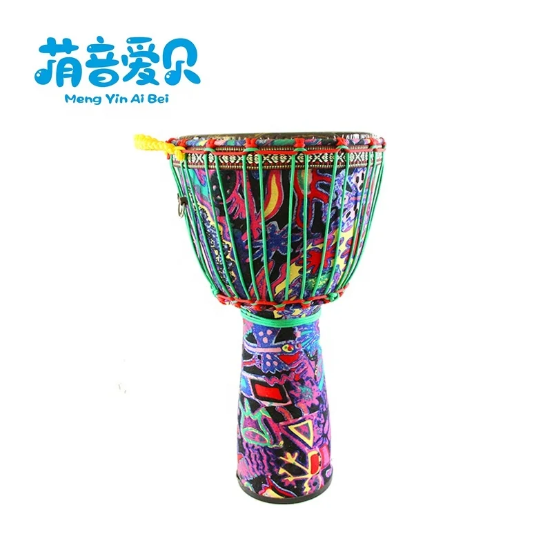 Professional Musical Instruments Colorful Drums Hand Drum Djembe Drums
