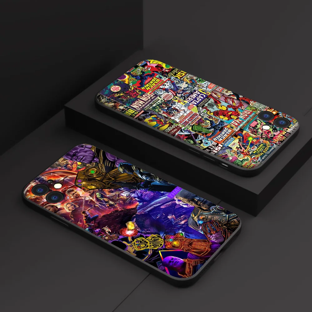 Case for Samsung Galaxy A01 A02 A03 A03S A10 A10S A20S A30 A30S A50 A50S A70 M02 M21 M31 M51 JA20 Avengers Endgame Marvel Thanos